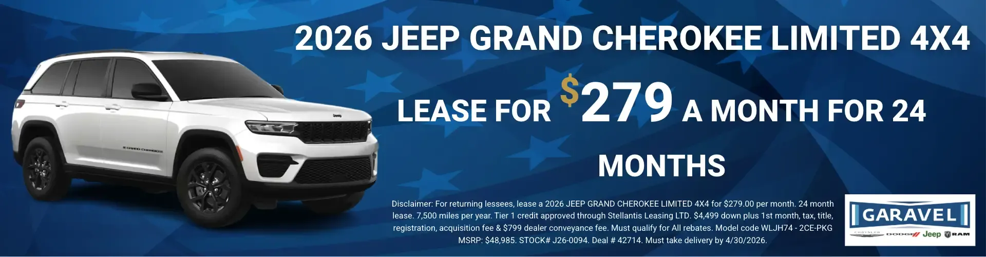New 2026 Jeep Grand Cherokee Special